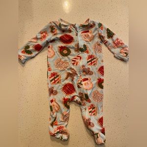 Caden Lane Christmas Bamboo Footie